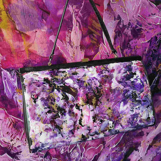 "The Forever Young" Handbag - Pink & Lilac Blossom