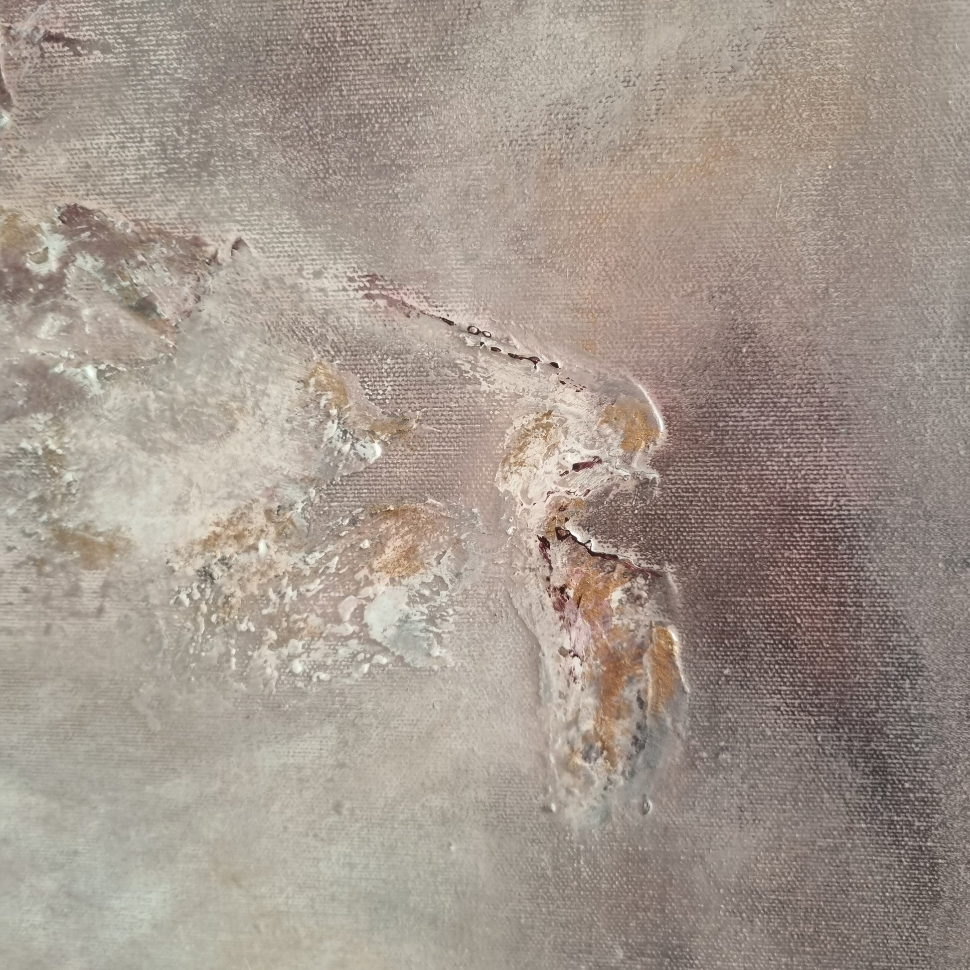 Details of the abstract painting with texture.